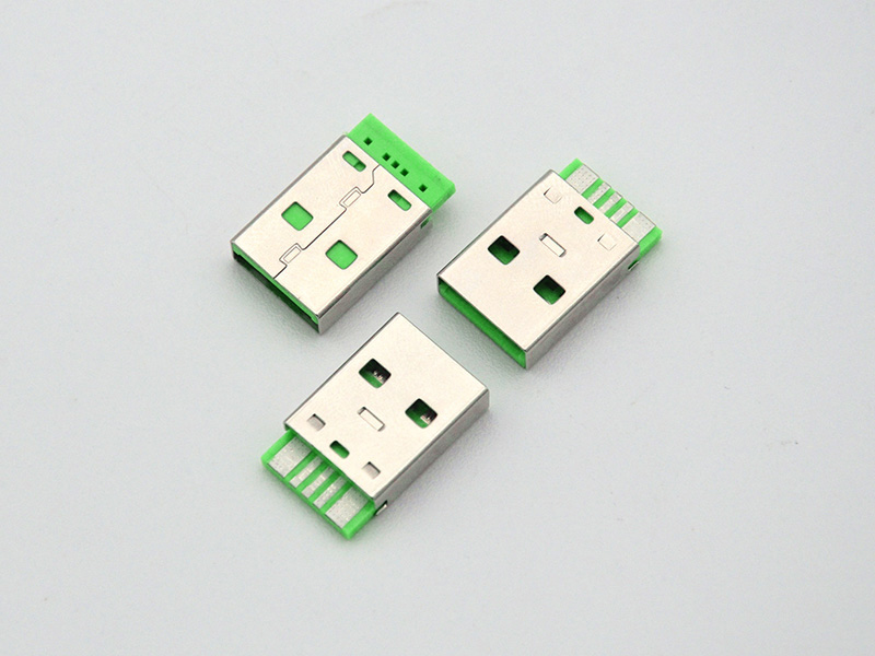 USB AM 一体式 焊线式 大电流